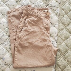 Eileen Fisher linen trousers size 2